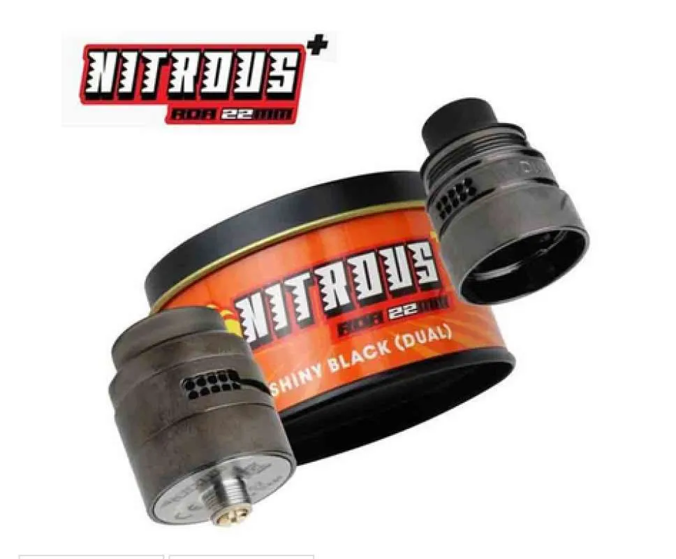 Nitrous RDA 22MM Shiny Edition Plus - Phantom Black
