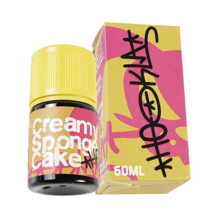 Hookla 60ml - Creamy Sponge Cake 9mg