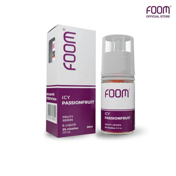 Foom Salt 30ml - Icy Passion Fruit 30mg