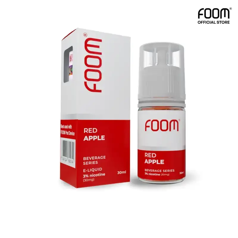 Foom Salt 30ml - Red Apple 30mg