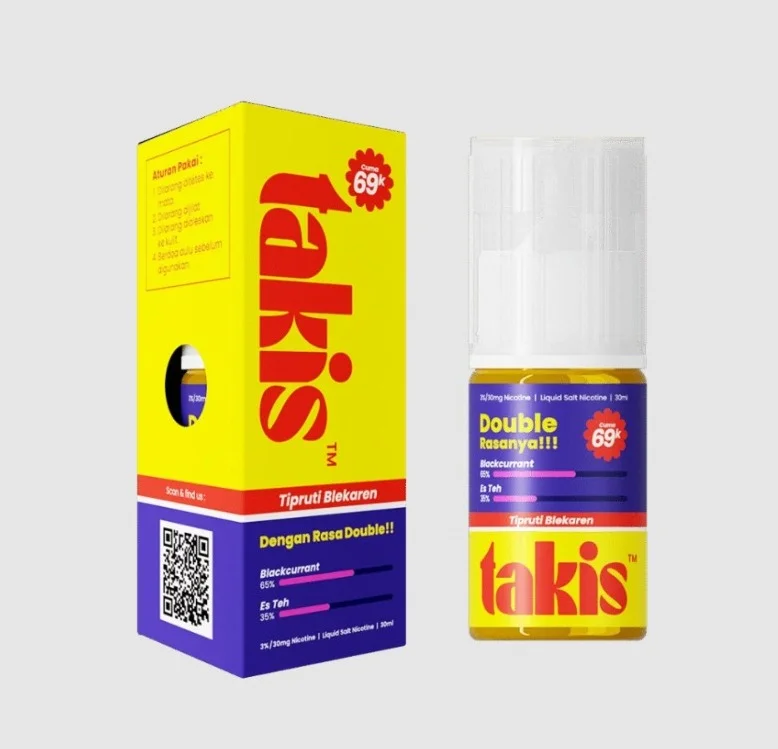 Takis Saltnic Tipruti Series 30ml - Blackcurrant 30mg