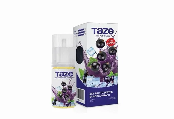 Taze Saltnic Ice Nutri Series 30ml - Blackcurrant 30mg