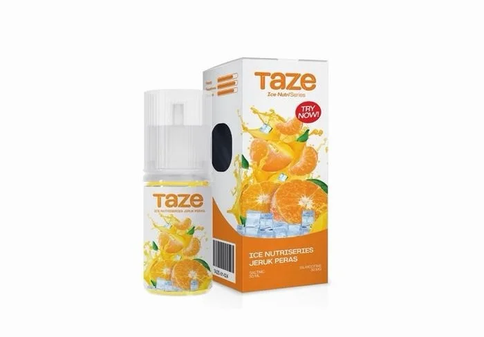 Taze Saltnic Ice Nutri Series 30ml - Jeruk 30mg