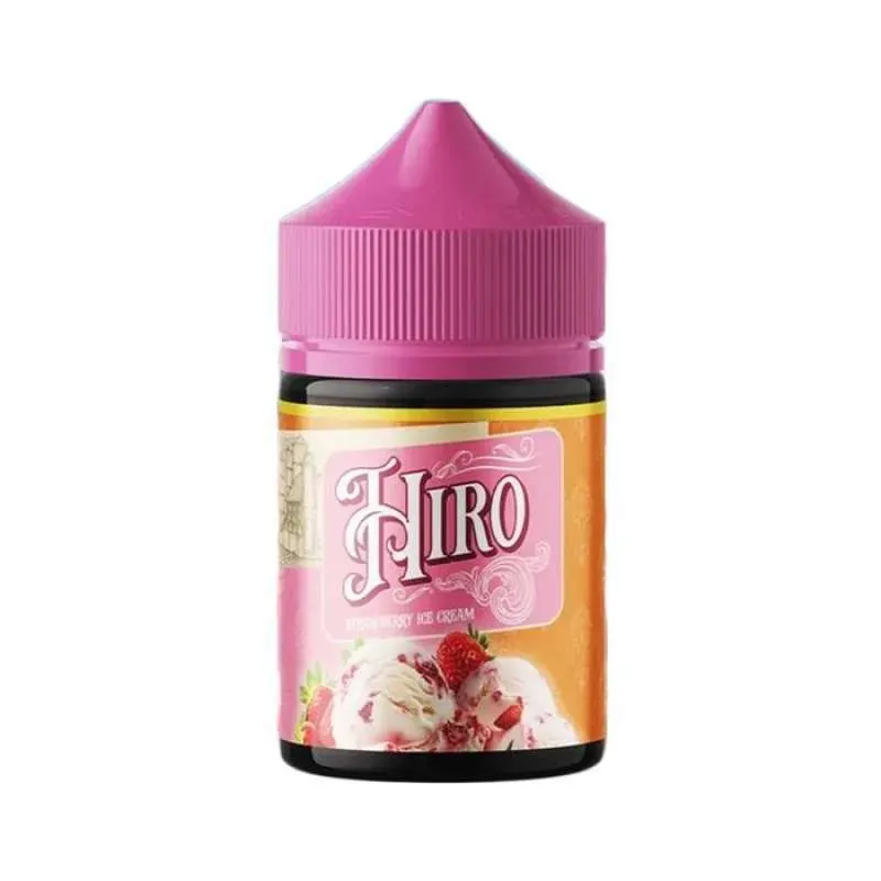 Hiro Ice Cream Series 60ml - Strawberry Ice Cream 6mg