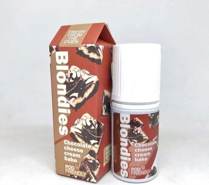 Blondies Pods Friendly 30ml - Choco Cheese Cream Bake 12mg