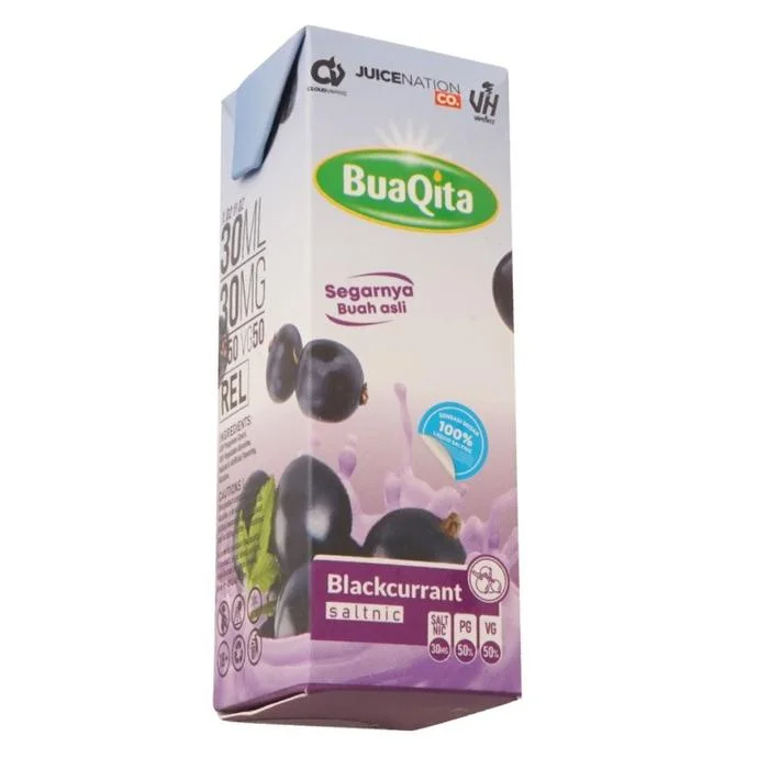 Buaqita Saltnic 30ml - Blackcurrant 30mg