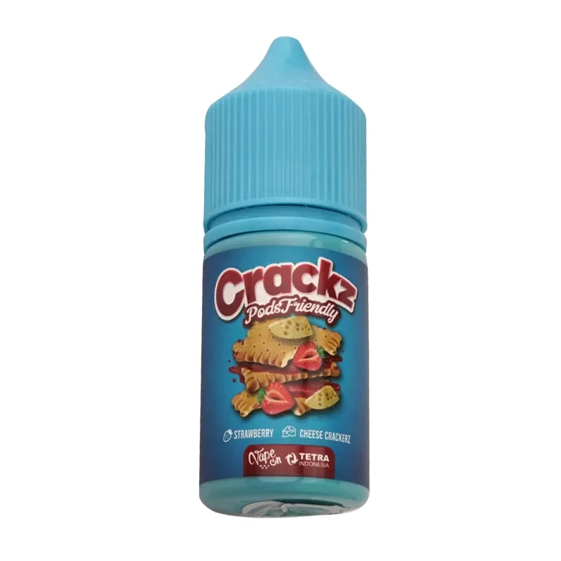 Crackz V1 Pod Friendly 30ml - Strawberry Cheese Crackers 12mg