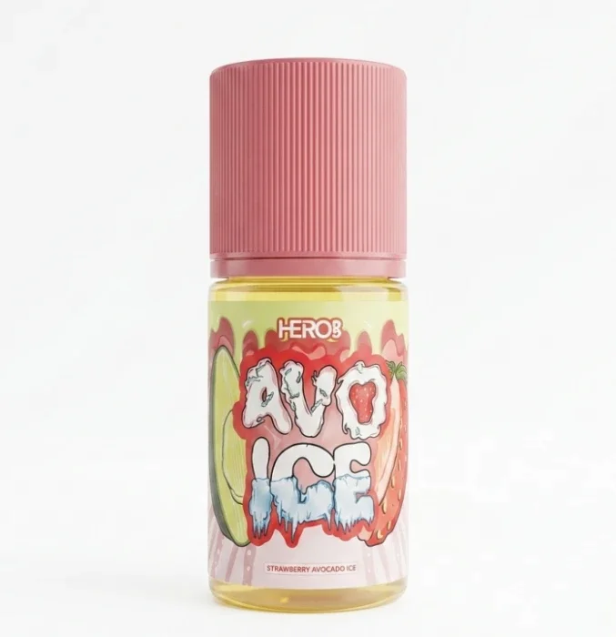 Avo Ice Saltnic 30ml - Strawberry Avocado Ice 30mg