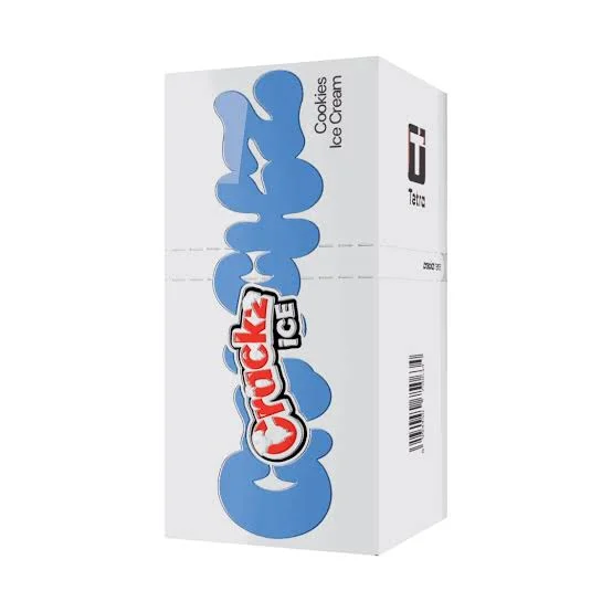 Crackz Ice 60ml - V7 Cookies Ice Cream 3mg