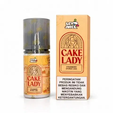 LCV Saltnic Creamy Series 30ml - Cake Lady Strawberry 30mg