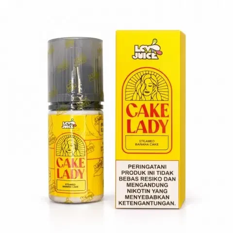 LCV Saltnic Creamy Series 30ml - Cake Lady Banana 30mg
