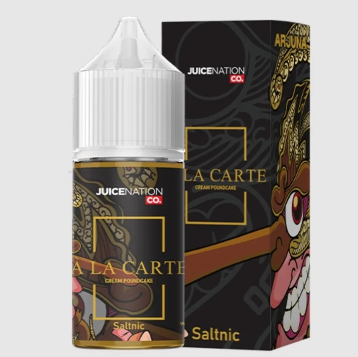 A La Carte Salt series 30ml - Cream Poundcake 30mg