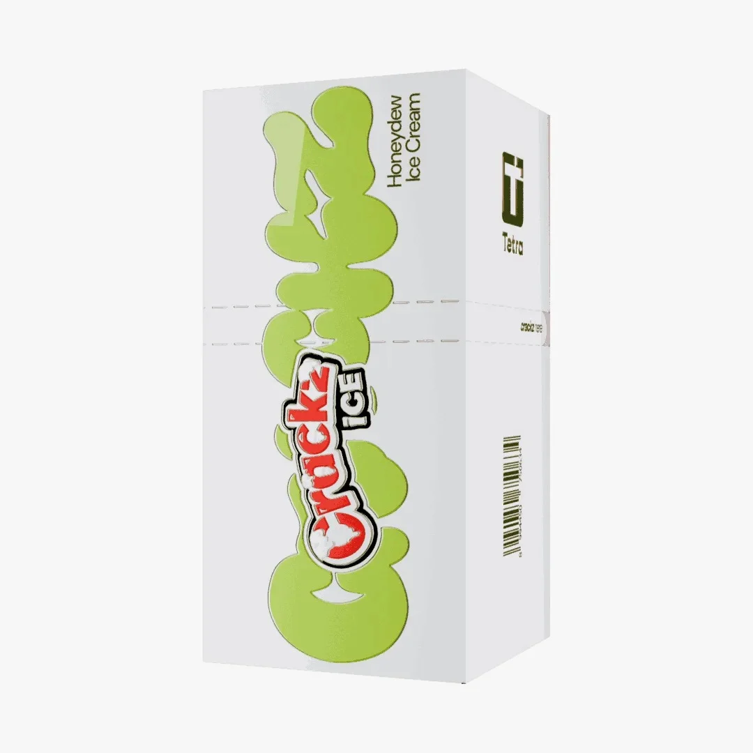 Crackz Ice 60ml - V10 Honeydew Ice Cream 6mg