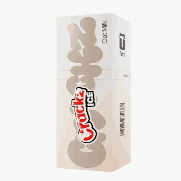 Crackz Ice Saltnic Beverage Series 30ml - Oat Milk 25mg