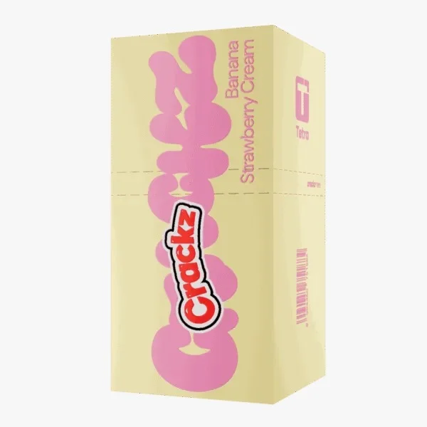 Crackz 60ml - Strawberry Banana Cream 6mg