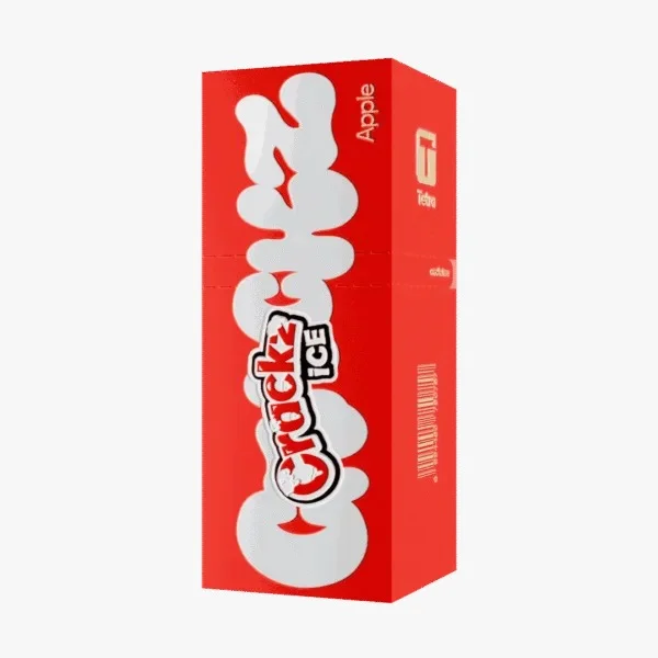 Crackz Ice Saltnic Fruity Series 30ml - Apple 25mg