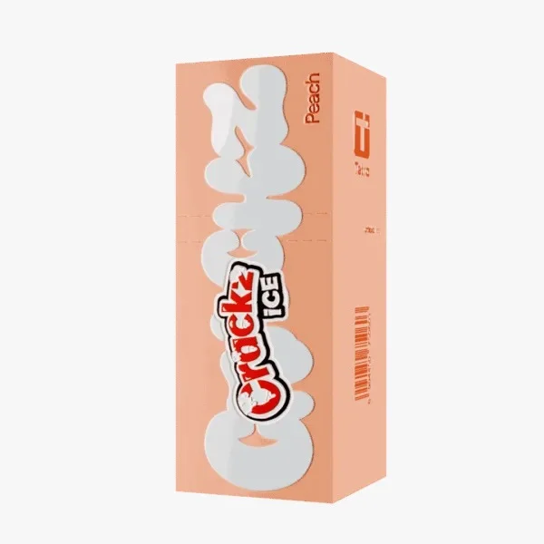 Crackz Ice Saltnic Fruity Series 30ml - Peach 25mg