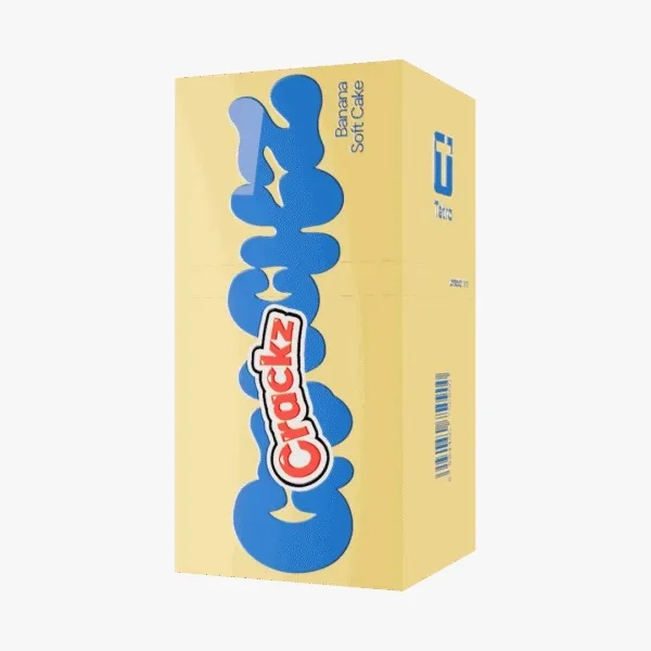 Crackz 60ml - Banana Softcake 6mg