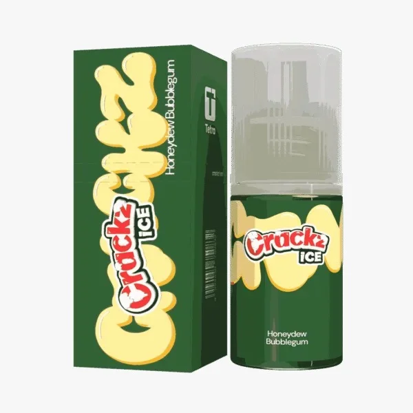 Crackz Ice Saltnic Bubblegum Series 30ml - Honeydew 25mg