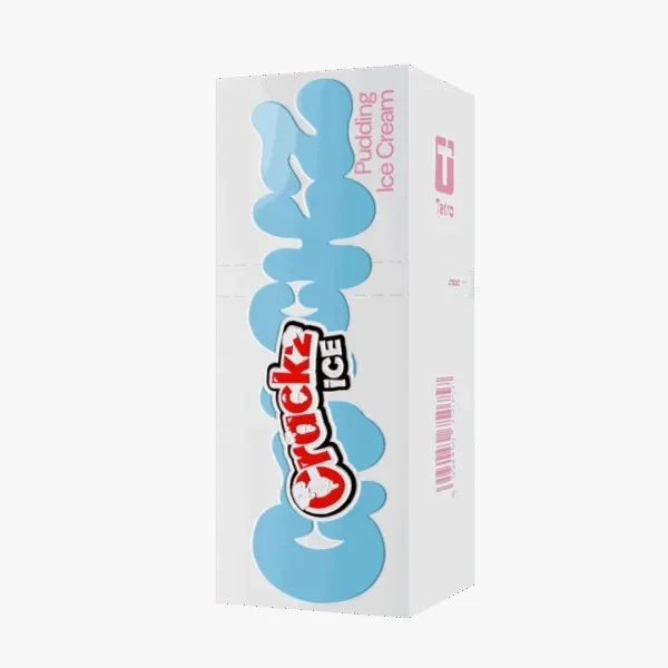 Crackz Ice Saltnic 30ml - V4 Pudding Ice Cream 25mg