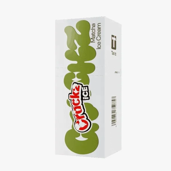 Crackz Ice Saltnic 30ml - V8 Matcha Ice Cream 25mg
