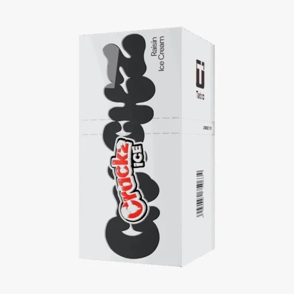 Crackz Ice 60ml - V2 Raisin Ice Cream 6mg
