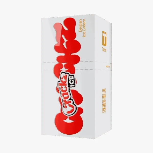Crackz Ice 60ml - V3 Belgian Ice Cream 3mg
