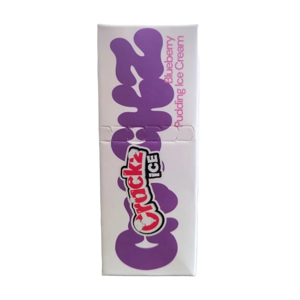 Crackz Ice Saltnic 30ml - V11 Blueberry Pudding Ice Cream 25mg