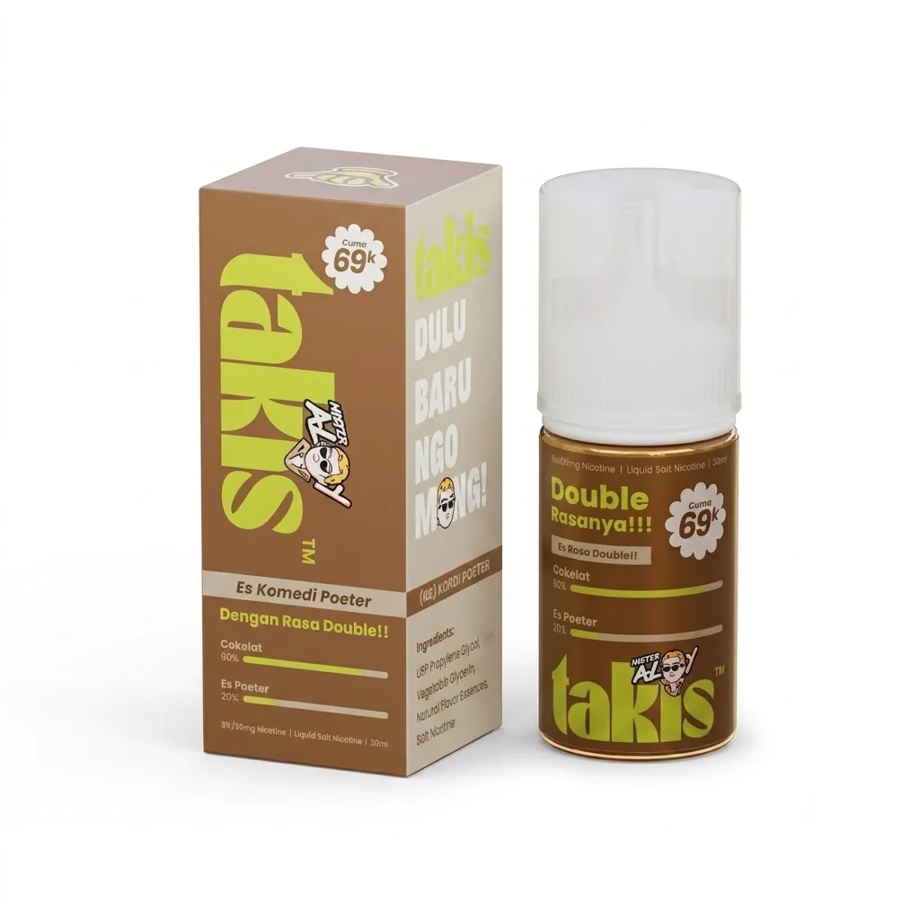 Takis Es Poeter Saltnic Series 30ml - Coklat 30mg