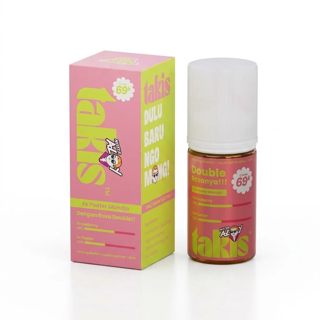 Takis Es Poeter Saltnic Series 30ml - Strawberry 30mg