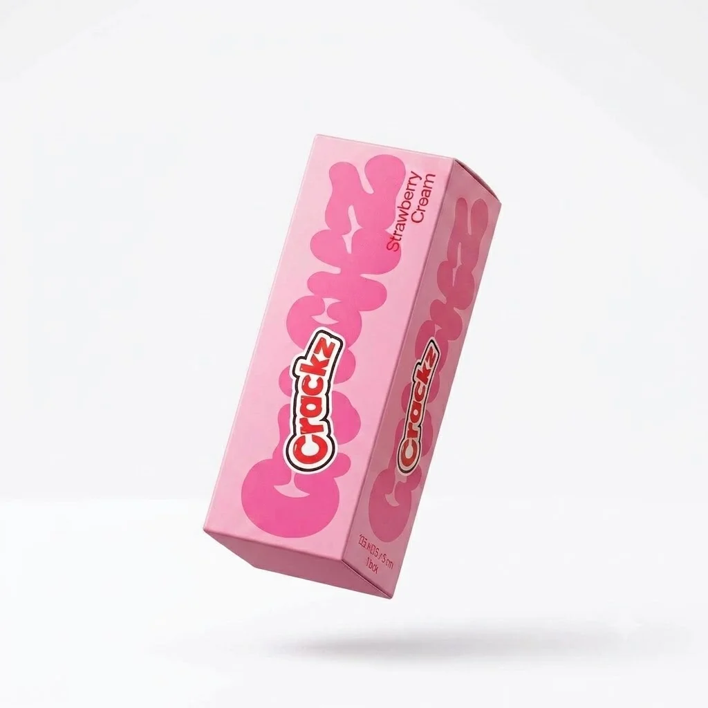 Crackz Saltnic Series 30ml - Strawberry Cream 25mg