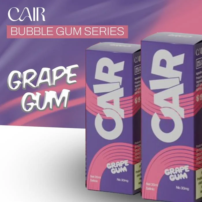 Cair Saltnic Bubbelgum Series 30ml - Grape Gum 30mg