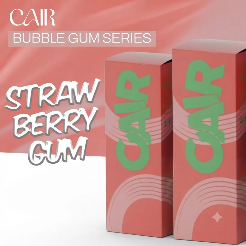 Cair Saltnic Bubbelgum Series 30ml - Strawberry Gum 30mg