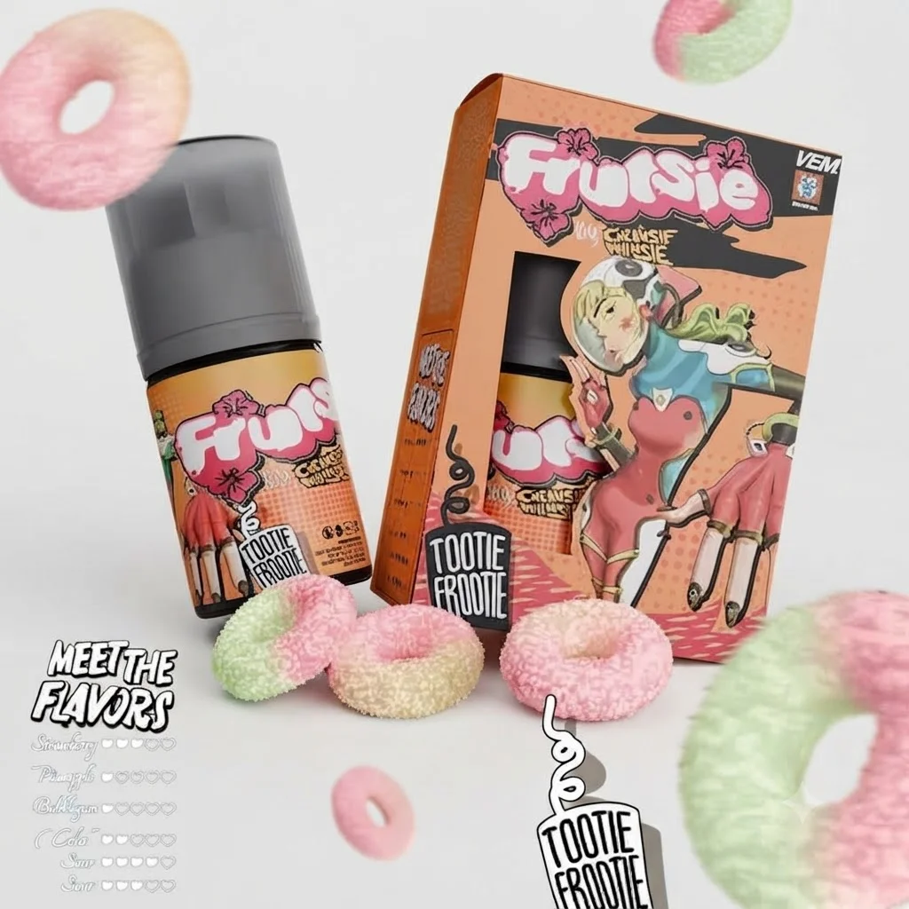 Frutsie Saltnic Series 30ml - V2 Tootie Footie 30mg