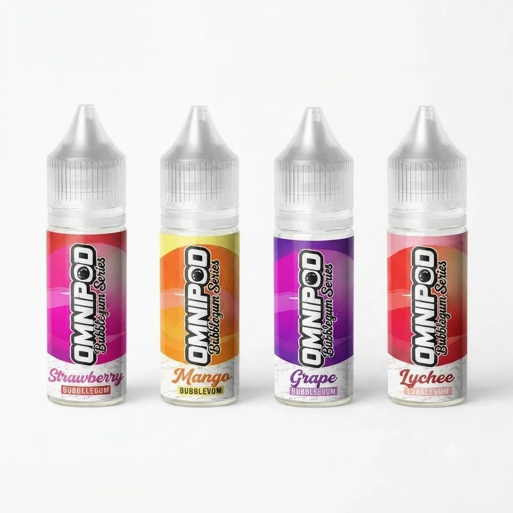 Omnipod Pods Friendly 4 x 15ml - V1 Bubblegum 12mg