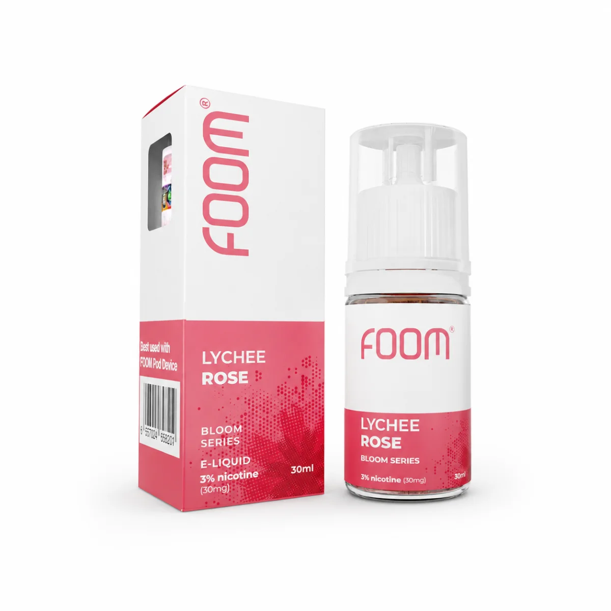 Foom Salt Bloom Series 30ml - Lychee Rose 30mg