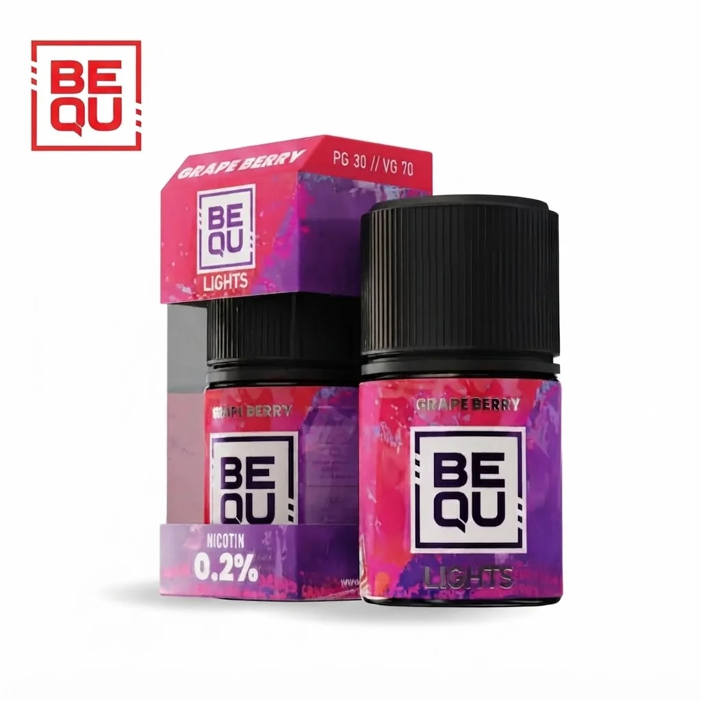 Bequ Lights 60ml - Grape Berry 3mg