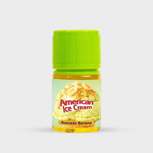 American Ice Cream 60ml - Avocado Banana 3mg