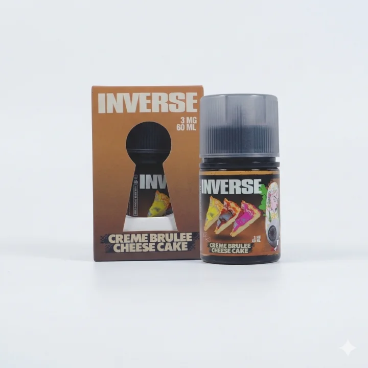 Inverse 60ml - Creme Brulee Cheesecake 6mg