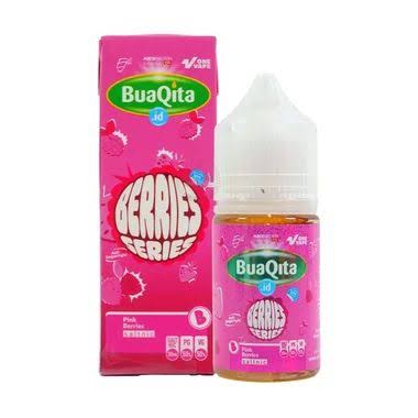 Buaqita Saltnic Berries Series 30ml - Pink Berries 30mg