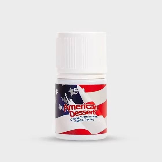 American Dessert V1 60ml - Cheese Tiramisu w Matcha 3mg