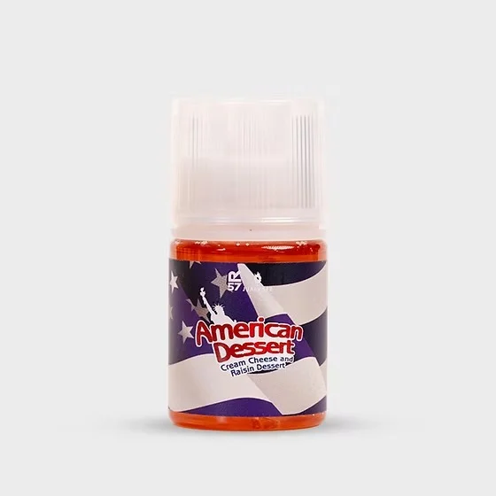 American Dessert V2 60ml - Cream Cheese and Raisin Dessert 6mg
