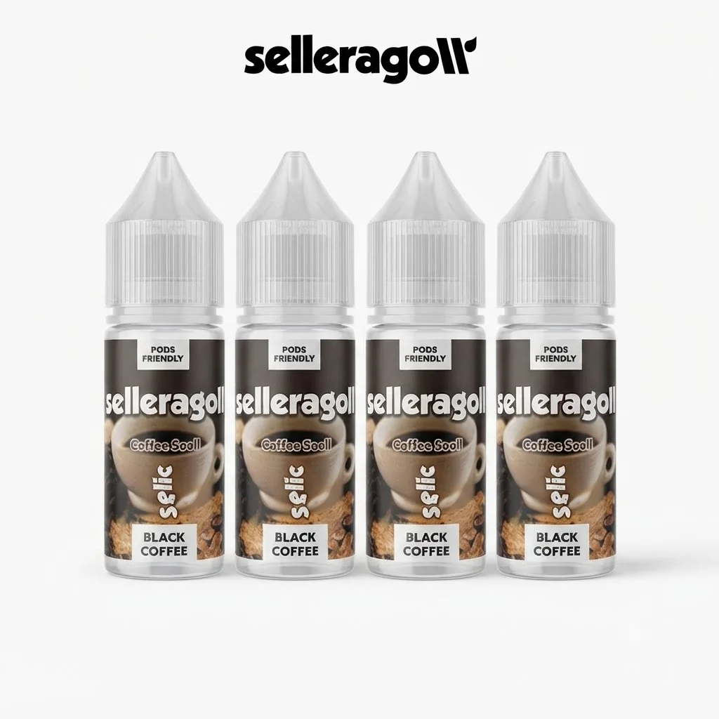 Selleragoll Coffee Pods Friendly Series 15ml - Black Coffee 12mg