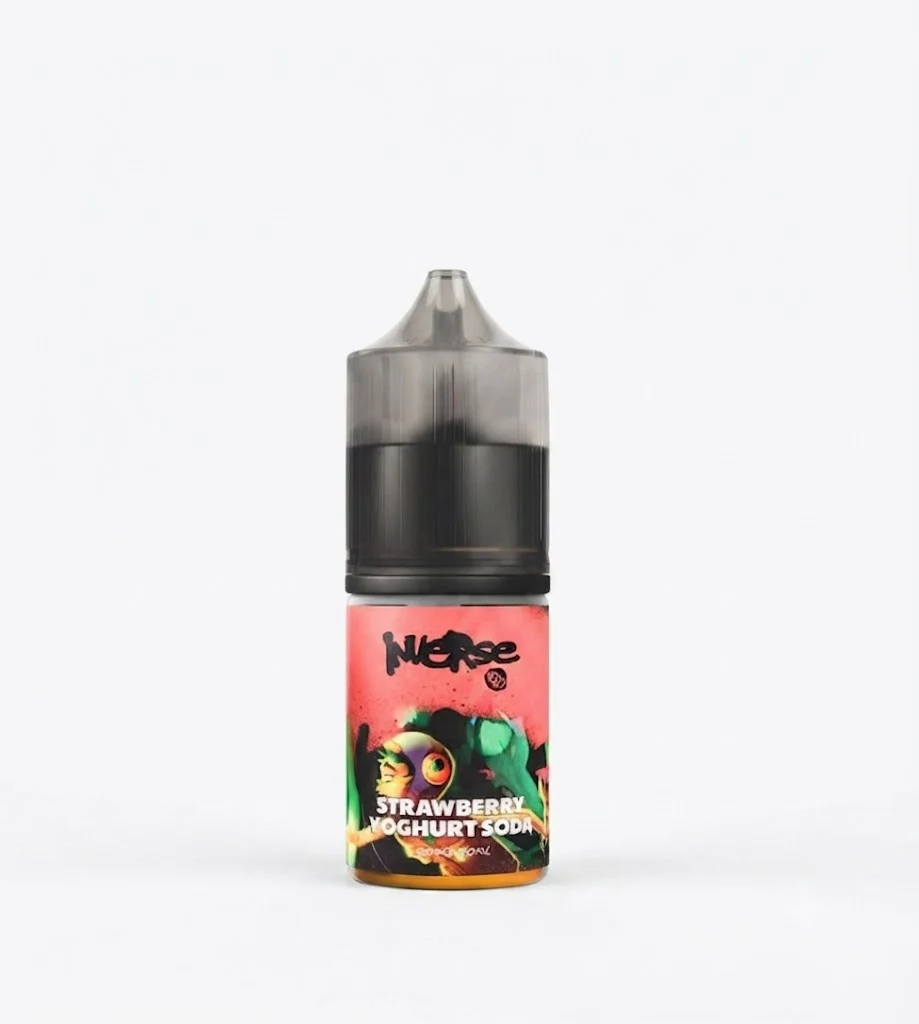 Inverse Saltnic Series 30ml - Strawberry Yoghurt Soda 30mg