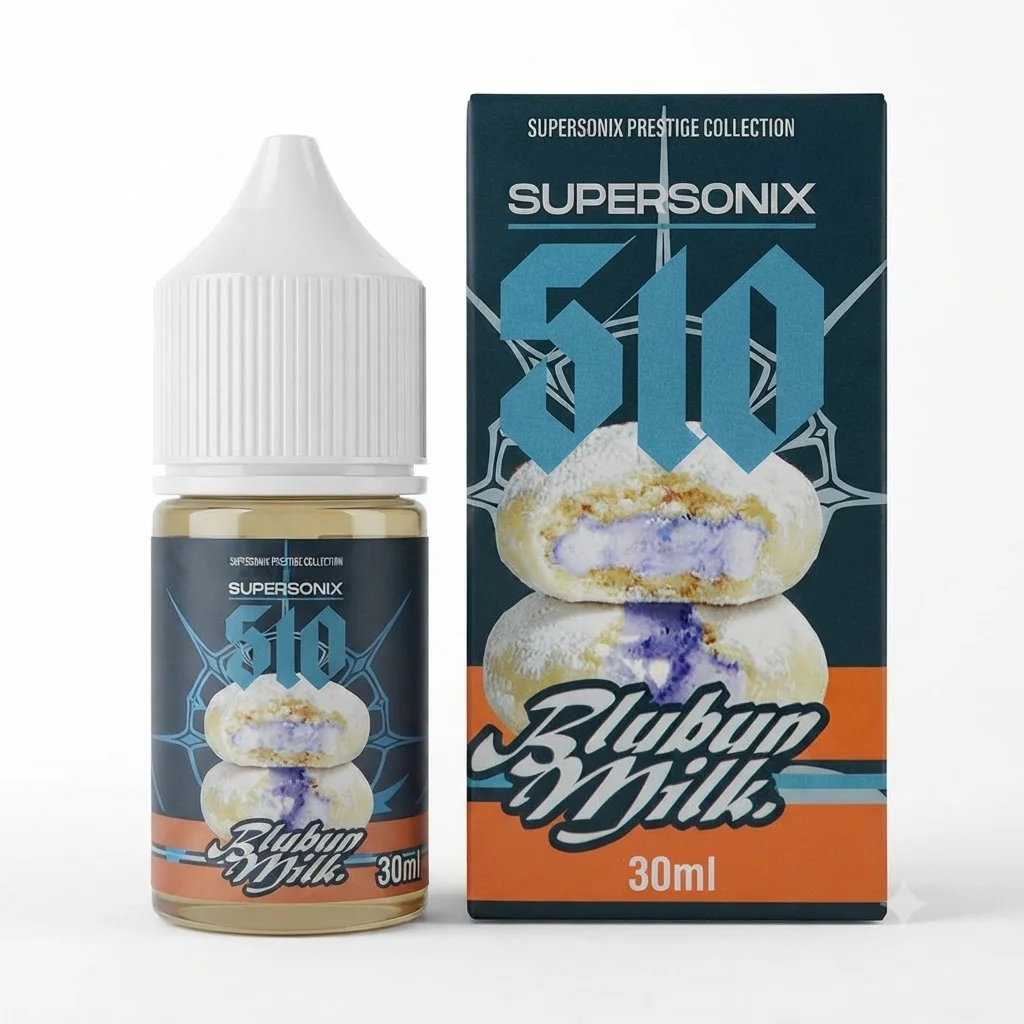 SuperSonix 510 Edition Saltnic 30ml - Blubun Milk 24mg