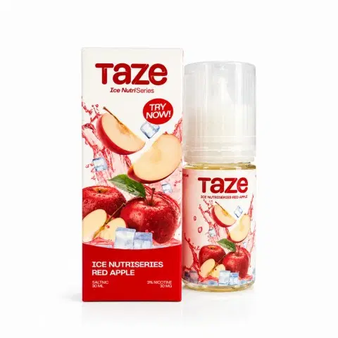 Taze Saltnic Ice Nutri Series 30ml - Red Apple 30mg