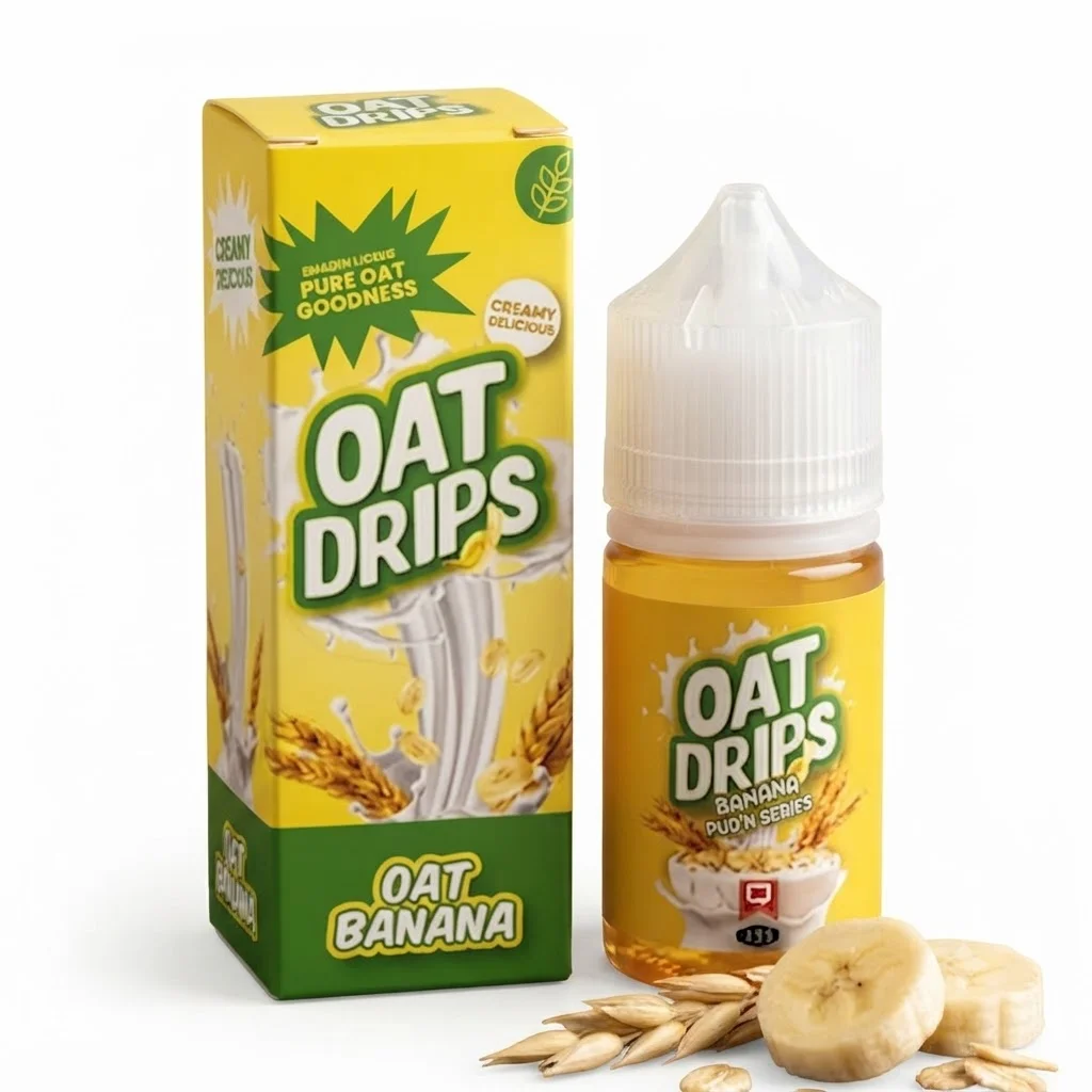 Oat Drips Pod Friendly 30ml - Banana 15mg