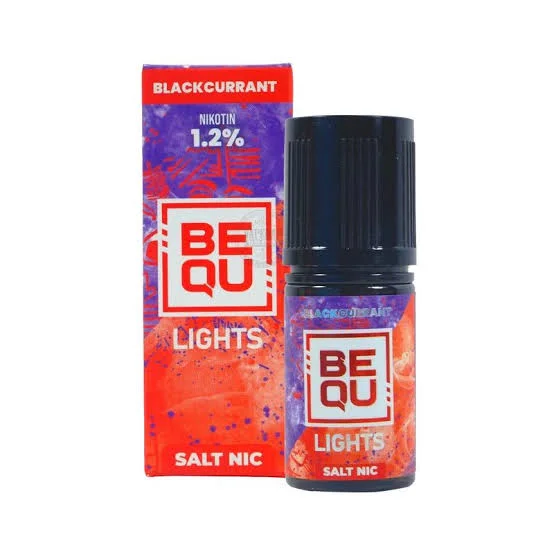 Bequ Saltnic Lights Series 30ml - V8 Blackcurrant 30mg