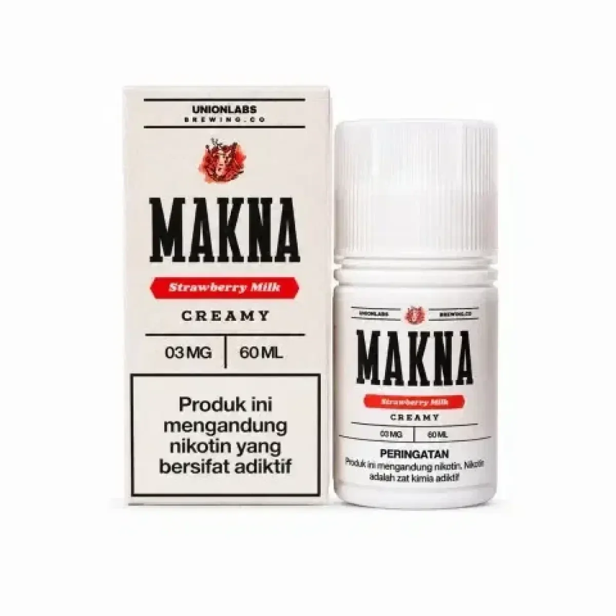 Makna 60ml - Strawberry Milk 7mg