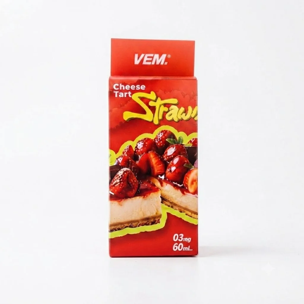 Strawberry Cheese Tart 60ml - 3mg